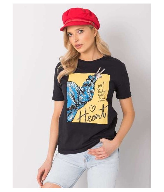 T-shirt "just follow your own Heart": Styl i Wygoda!